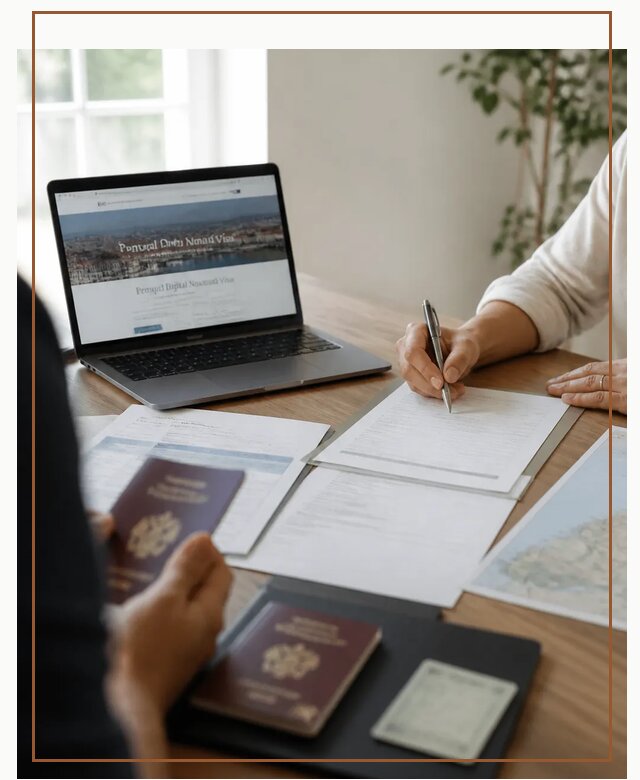 Оформление Digital Nomad и ВНЖ Португалии в Шарыпове